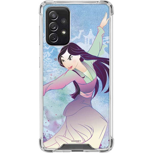 Disney Mulan In Training Galaxy A72 5G Clear Case